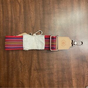NWOT Consuela Multicolor Guitar Strap Crossbody Strap - 2 inches wide